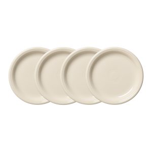 Linen Set of 4 Bistro Coupe 7 1/4 Inch Salad Plate