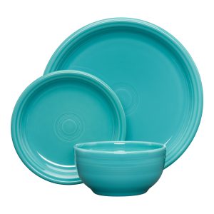 Bistro Coupe 3-Piece Dinnerware Set. Service for 1