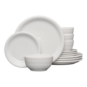 Bistro Coupe 12-Piece Dinnerware Set. Service for 4