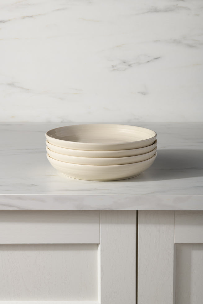 Linen Coupe 8 1/2 Inch Luncheon Bowl 26 OZ. Set of 4 - Image 2