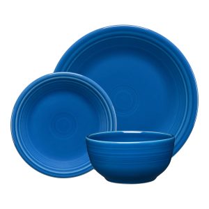 Classic Bistro 3-Piece Dinnerware Set. Service for 1