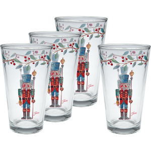 Nutcracker The Guardian 16 oz. Cooler Glass - Set of 4