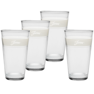 Linen 16 oz. Frame Cooler Glass - Set of 4