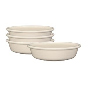 Linen Set of 4 Classic Rim 6 7/8 Inch Cereal Bowl 19 OZ.