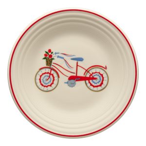 Americana Bicycle Classic Rim 9 Inch Luncheon Plate