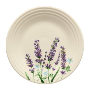 Lavender Bloom Classic Rim 9 Inch Luncheon Plate