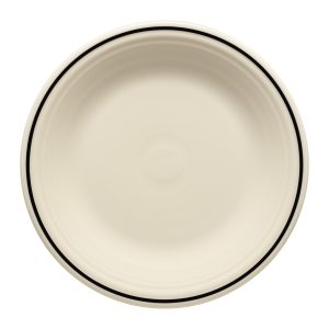 Black Band Classic Rim 10 1/2 Inch Dinner Plate