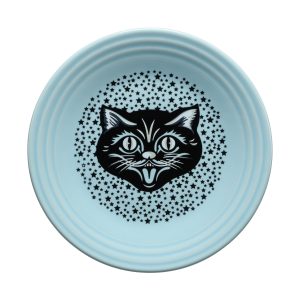 Black Cat Sky Classic Rim 9 Inch Luncheon Plate