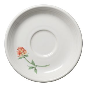 Retired Breezy Floral Classic Rim 5 7/8 Inch Saucer