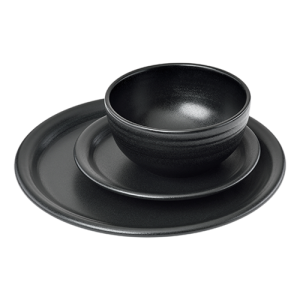 Bistro Coupe 3-Piece Dinnerware Set. Service for 1. Foundry